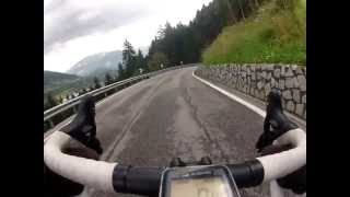 Rennrad Abfahrt Jaufenpass Gopro HD Hero 2 [upl. by Scribner]