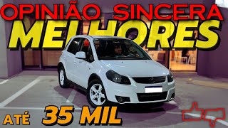 Melhores CARROS até R 35 mil  Qual carro BARATO comprar Lista com DICAS para ACERTAR na escolha [upl. by Nnylrats]