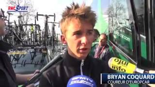 Cyclisme  ParisNice  Coquard  quotCest une bonne expériencequot 1103 [upl. by Carmelle919]