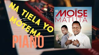 natiela yo motema by moise matuta  oficiall rumba piano cover [upl. by Aimehs]