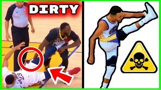 Why the Warriors are the DIRTIEST and MOST ROTTEN TEAM in NBA History STEPH CURRY KICKS [upl. by Zaller]