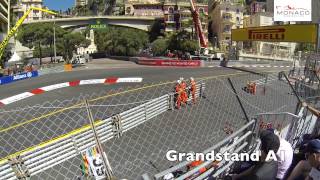 Grandstand A1  MonacoGrandPrixcom [upl. by Formenti]