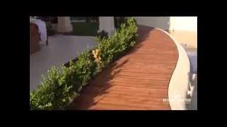 Borma Wachs  Pulizia e trattamento Bordo Piscina  Cleaning and treatment Poolside [upl. by Enalahs]