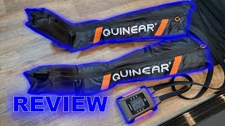 QUINEAR Rechargeable Air Compression Massager Review [upl. by Oz]