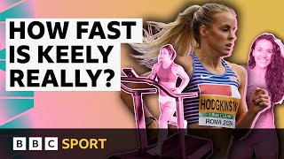 Could you keep up with Keely Hodgkinsons 800m pace  Paris 2024 Olympics  BBC Sport [upl. by Yesnik]