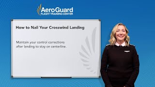 Better Cross Wind Landings The Crab and Side Slip or Low Wing Methods  AeroGuard Flight Training [upl. by Ahsauqal682]