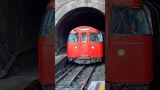 Bakerloo Line 1972TS Arrives at Kensal Green Station with National Rail Announcement [upl. by Porett]