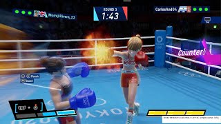 OLYMPIC GAMES TOKYO 2020 Boxing Ruby vs CarlosAnd04 [upl. by Anitreb53]