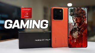 Realme GT 7 PRO First Snapdragon 8 Elite Gaming [upl. by Einhpad]