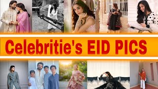 Celebrities Eid Pics 2024  Celebrity Eid Moments Eidcelebration Eiduladha2024topdramawithamsh [upl. by Ellemrac]