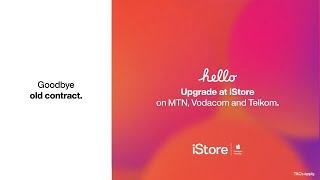 Goodbye old contract Hello upgrade at iStore [upl. by Carmon]