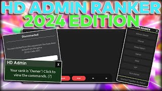 FREE HD Admin Ranker Script 2024 [upl. by Meadows601]