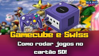 Nintendo Gamecube  Como rodar o Swiis e jogos por cartão SD  Tutorial completo e fácil [upl. by Ludmilla]