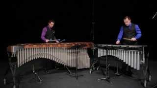 Duo Percussion plays quotMilonga del Angelquot [upl. by Winters]