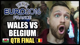 WALES VS BELGIUM  EURO 2016 QUARTER FINAL [upl. by Tera608]