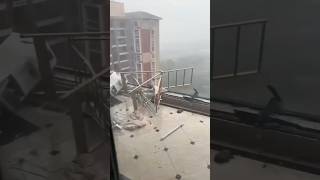 ⚠️ Windstorm in China wbjadventures windstorm hurricane [upl. by Hagep]