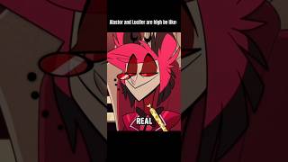 Hazbin Hotel Parody  Alastor and Lucifer had some fun … and RENÉ DESCARTES 🤣 hazbinhotelparody [upl. by Airyt]