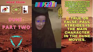 MovieTrivia🎥 Dune Part Two Ep2 viral movies entertainment 227s YouTube Chili Hoops227TV [upl. by Kozloski]