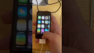 iOS 712 in iPod touch 4 generation [upl. by Eniamor]