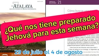 Respuestas a la atalaya de semana ¿Como buscar una persona adecuada para casarte [upl. by Phillane]