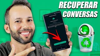 RECUPERAR CONVERSAS APAGADAS DO WHATSAPP [upl. by Vano]