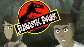 Michael Crichtons Jurassic Park ANIMATED  The Bite of the Raptor [upl. by Bernita]