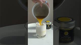 Golden Almond Milk Latte with Turmeric  Matchacom [upl. by Ader]