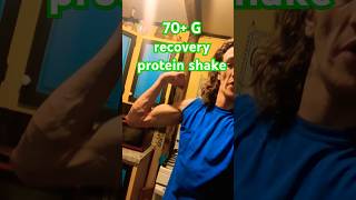 70 G protein recovery shake gains buildingmuscle saturday [upl. by Waters]