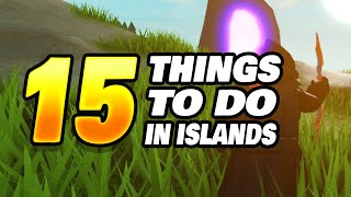 15 Things To Do in Roblox Islands when youre New Pro or Bored [upl. by Rahm]