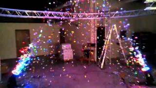 Continuous confetti machine [upl. by Grania]