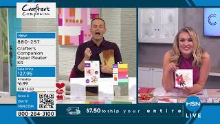 HSN  Crafting with Adam amp Crafters Companion 09172024  11 PM [upl. by Stoeber]