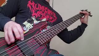 Guttural Slug  Hacksaw Surgery  Bass Cover [upl. by Torrence]