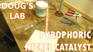 Pyrophoric Nickel Hydrogenation Catalyst  Nickel Oxalate Preparation [upl. by Anad]