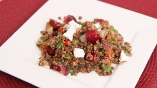 Lentil amp Quinoa Salad Recipe  Laura Vitale  Laura in the Kitchen Episode 630 [upl. by Nova39]