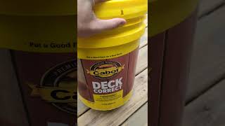 Dont Replace Your Deck Cabot Deck Restoration [upl. by Arrik]