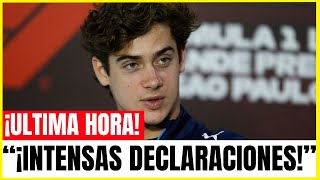 DECLARACIONES DE FRANCO COLAPINTO TRAS LA CARRERA DE SPRINT GP QATAR [upl. by Oag]