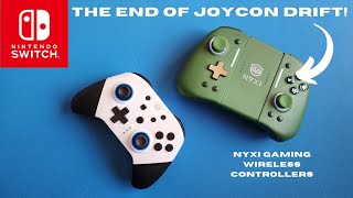 The end of joycon drift  Nyxi Hyperion Pro Meteor Light  Nyxi Chaos  Unboxing nintendoswitch [upl. by Lowney41]