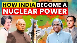 How India Become a Nuclear Power  The Story of Pokhran [upl. by Maryrose]