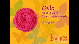 Bichus  Oslo  Flor tipo Rosa abieta simple [upl. by Atnovart]