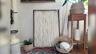 Getting Started with Rag Rug Weaving A Beginners Guide Part 1 of 4 [upl. by Strephon358]