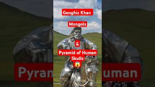 Mongols Built Pyramid Of Human Skulls mongols mongolempire genghiskhan mongolhistory genghis [upl. by Cher729]