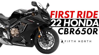 2022 HONDA CBR650R  First Ride Review [upl. by Kolnos]