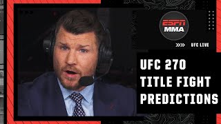 Predictions for UFC 270 NgannouGane and MorenoFigueiredo 3  UFC Live [upl. by Eeb]