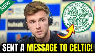 TIERNEYs MESSAGE to Celtic fans ROCKS Parkhead  CELTIC NEWS TODAY [upl. by Aonian203]