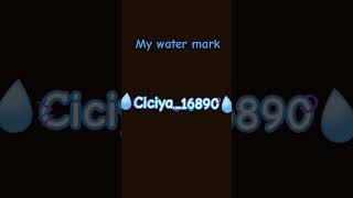 My water mark [upl. by Fakieh839]