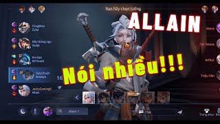 Allain nói ít làm nhiều gánh team khét lẹt Arena of Valor Allain Game Play [upl. by Anatnas]