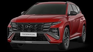 NEW Hyundai Tucson FACELIFT 2024  N Line Exterior Interior amp Colors [upl. by Marybella21]