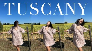 italy vlog tuscany siena castiglion del bosco and pienza [upl. by Nena]