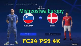 EA SPORTS FC 24 Słowenia vs Dania 2024quot Mistrzostwa Europyquot PS5 4K HDR gameplay [upl. by Marvin]