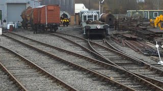 North Tyneside railway yard at Stephenson Steam Railway [upl. by Hakeem]